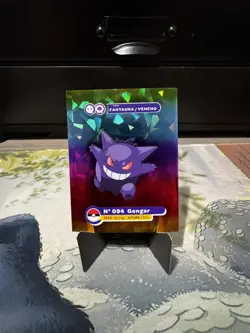 Pokemon TCG Rainbow Foil Gengar #094 Full house sticker - Image 1