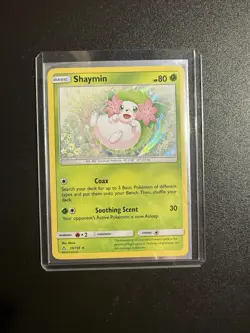 Pokemon TCG Shaymin 15/156 Holo Rare Ultra Prism Near Mint - Image 4