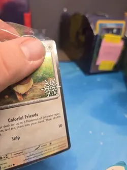 2025 Eevee (133/165) Holiday Snowflake Stamp Promo -SEALED- Pokemon TCG - Image 5