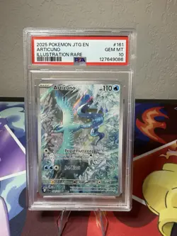 Pokemon TCG - Articuno 161/159 Illustration Rare Journey Together English PSA 10 - Image 1