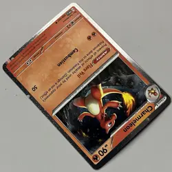 Pokemon Paldean Fates Charmeleon Stage 1 Promo Cosmos Holo #008/091 - Image 4