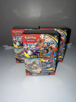 Pokemon TCG: Mega Evolution Factory Sealed Booster Bundle Box - Image 1