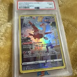 2023 POKEMON SWORD AND SHIELD CROWN ZENITH #GG20 FULL ART/LATIAS PSA 9 - Image 1