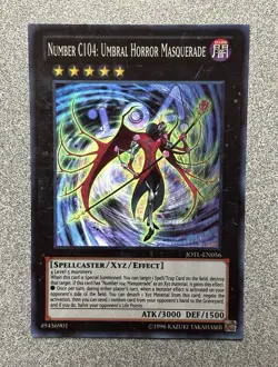 Number C104: Umbral Horror Masquerade JOTL-EN056 Super Rare 1st Edition NM - Image 1