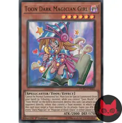 Yugioh Toon Dark Magician Girl DUPO-EN041 Ultra Rare 1st Edition NM - Image 1