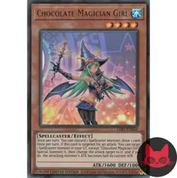 Yugioh Chocolate Magician Girl LART-EN046 Ultra Rare Limited Edition NM - Image 1