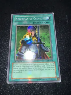 Yu-Gi-Oh! TCG Nobleman of Crossout PSV-034 Super Rare 1st Edition LP/MP - Image 3