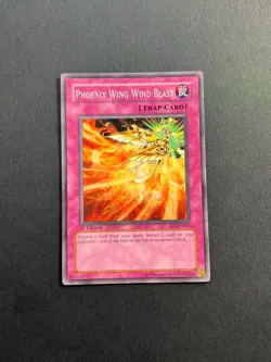 Yugioh! Phoenix Wing Wind Blast - 1st Edition FET-EN053 Rare (LP) 1996 - Image 1