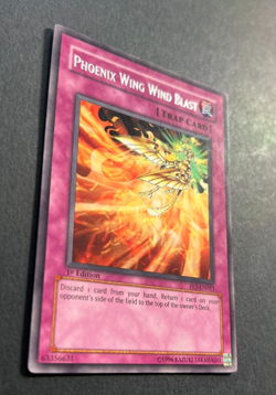 Yugioh! Phoenix Wing Wind Blast - 1st Edition FET-EN053 Rare (LP) 1996 - Image 5