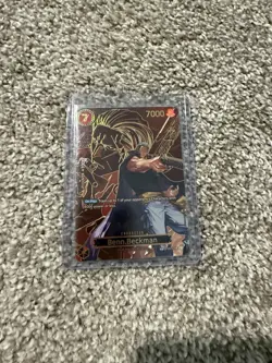 One Piece Benn.Beckman (SP) Super Rare OP09-009 Carrying on His Will NEAR MINT - Image 4