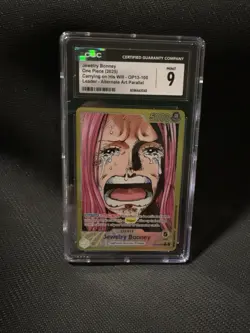 Jewelry Bonney (100) (Alternate Art) OP13-100 Carrying On His Will Foil CGC 9 - Image 1