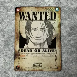 One piece - Shanks (Wanted Poster) - OP09-004 - Emperors in the New World (OP09) - Image 1