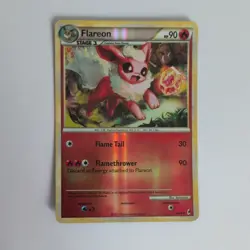 Pokemon TCG Flareon 44/95 2011 Call of Legends Reverse Holo Uncommon Card - MP - Image 1