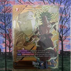 Broly FB08-088 Legendary Alternate Art Saiyan's Pride Dragon Ball English Card - Image 3