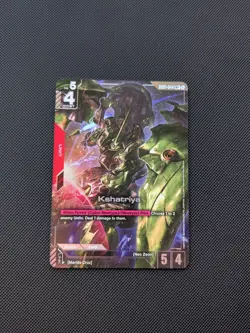 KSHATRIYA GD01-044 LR+ Alt Art Mobile Suit GUNDAM NEWTYPE RISING CARD NM ENGLISH - Image 1