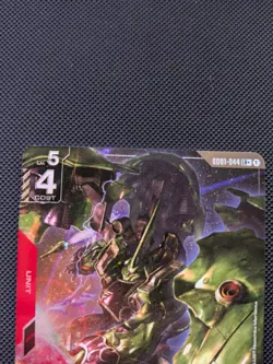 KSHATRIYA GD01-044 LR+ Alt Art Mobile Suit GUNDAM NEWTYPE RISING CARD NM ENGLISH - Image 3