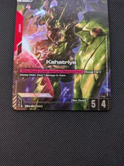 KSHATRIYA GD01-044 LR+ Alt Art Mobile Suit GUNDAM NEWTYPE RISING CARD NM ENGLISH - Image 4