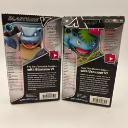 2- Sealed Pokemon TCG Card V Battle Decks Blastoise & Venusaur DK0216 - Image 4