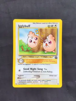 Pokemon Cards: Wizards Black Star Promo: Igglybuff 36 - Image 1