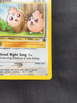 Pokemon Cards: Wizards Black Star Promo: Igglybuff 36 - Image 4
