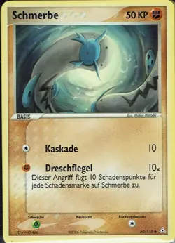 Pokemon Card Trading Card Game Ex Holon Phantoms No. 60/110 Schmerbe - Image 1