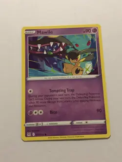 Pokemon Card Lost Origin Low Insufficient Ink Error Mawile 071/196 Near Mint - Image 1