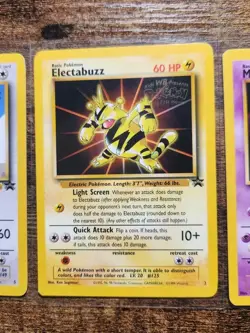 Pokemon Wotc Black Star Promos 1st Movie Cards Lot - Image 3