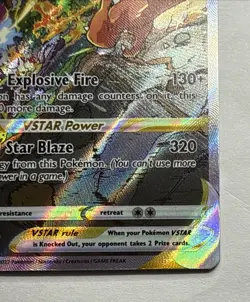 Charizard VStar SWSH262 Ultra Premium Collection Full Art Promo Pokemon Card NM - Image 4