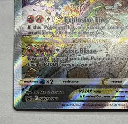 Charizard VStar SWSH262 Ultra Premium Collection Full Art Promo Pokemon Card NM - Image 5
