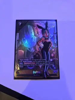 Bandai Bulma Super Combo Foil EB07-113 Dragon Ball Super Card Game MINT - Image 1