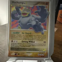 Pokemon TCG Machamp LV.X 98/100 Stormfront Holo Ultra Rare Level-Up Card - Image 3