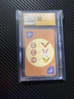 CGC 10 Pristine Espeon Point Salad Eevee Edition Korean Pokemon Card - Image 2