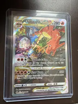 Pokemon TCG Charizard VSTAR SWSH262 Sword & Shield Promo Card Holo NM Condition - Image 1