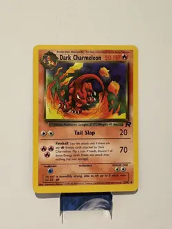 Pokemon Dark Charmeleon TCG Team Rocket Card 32/82 Regular LP Condition - Image 1