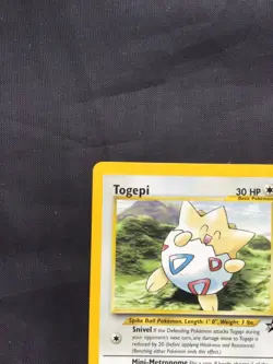 Pokemon Cards: Wizards Black Star Promo: Togepi 30 - Image 2