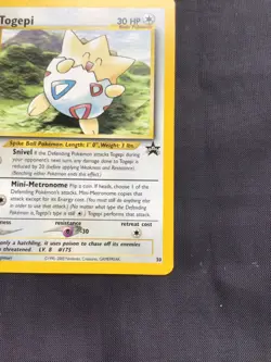 Pokemon Cards: Wizards Black Star Promo: Togepi 30 - Image 4