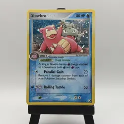 Pokemon TCG Slowbro EX Unseen Forces 13/115 Holo Holo Rare 2005 Near Mint Card - Image 1