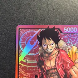 One Piece Monkey D. Luffy Leader Parallel Card LOT ST29-001 OP09 , OP05 - Image 4