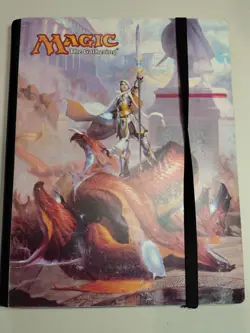 Magic The Gathering Ultra Pro Illustrated Card Binder, With Cards - Image 1