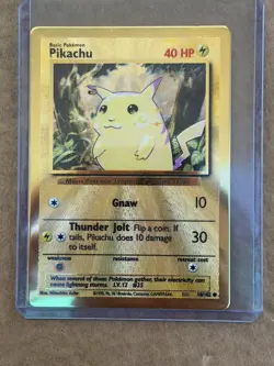 Pokemon Celebrations UPC Promo Cards Metal Charizard Metal Pikachu & Gold Cards - Image 3