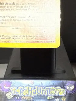 Pokemon Card Flareon 3/64 Holo Rare Jungle Set WOTC Light Play - Image 4