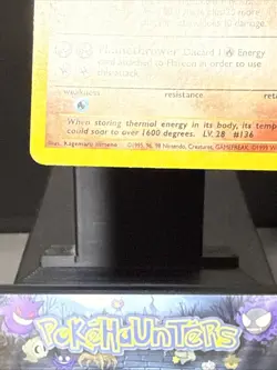 Pokemon Card Flareon 3/64 Holo Rare Jungle Set WOTC Light Play - Image 5