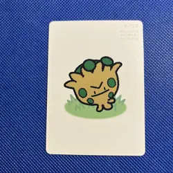 Shroomish Pokemon Center 2025 Japanese Promo Playing Card Taruka NM - Image 1
