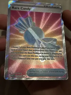 Rare Candy - 175/132 - Mega Evolution - Full Art - NM - Pokemon TCG Card - Image 3