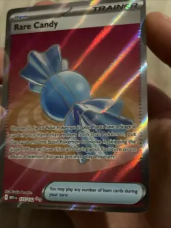 Rare Candy - 175/132 - Mega Evolution - Full Art - NM - Pokemon TCG Card - Image 5