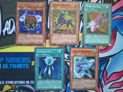 Yu-Gi-Oh Duelist Pack: Jaden Yuki DP1 Bundle of 5 Near Mint Unlimited Cards - Image 1