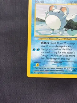 Pokemon Cards: Wizards Black Star Promo: Marill 29 - Image 5