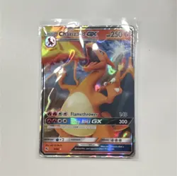 Pokemon Charizard GX Hidden Fates Ultra Rare Holo TCG Card 250HP - Image 1