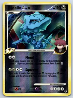 Steelix GL Reverse Holo - Platinum Rising Rivals 51/111 Kusajima Pokemon Card LP - Image 1