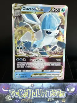 Pokemon Card Glaceon VSTAR SWSH197 Black Star Promos STANDARD Rare Near Mint - Image 1